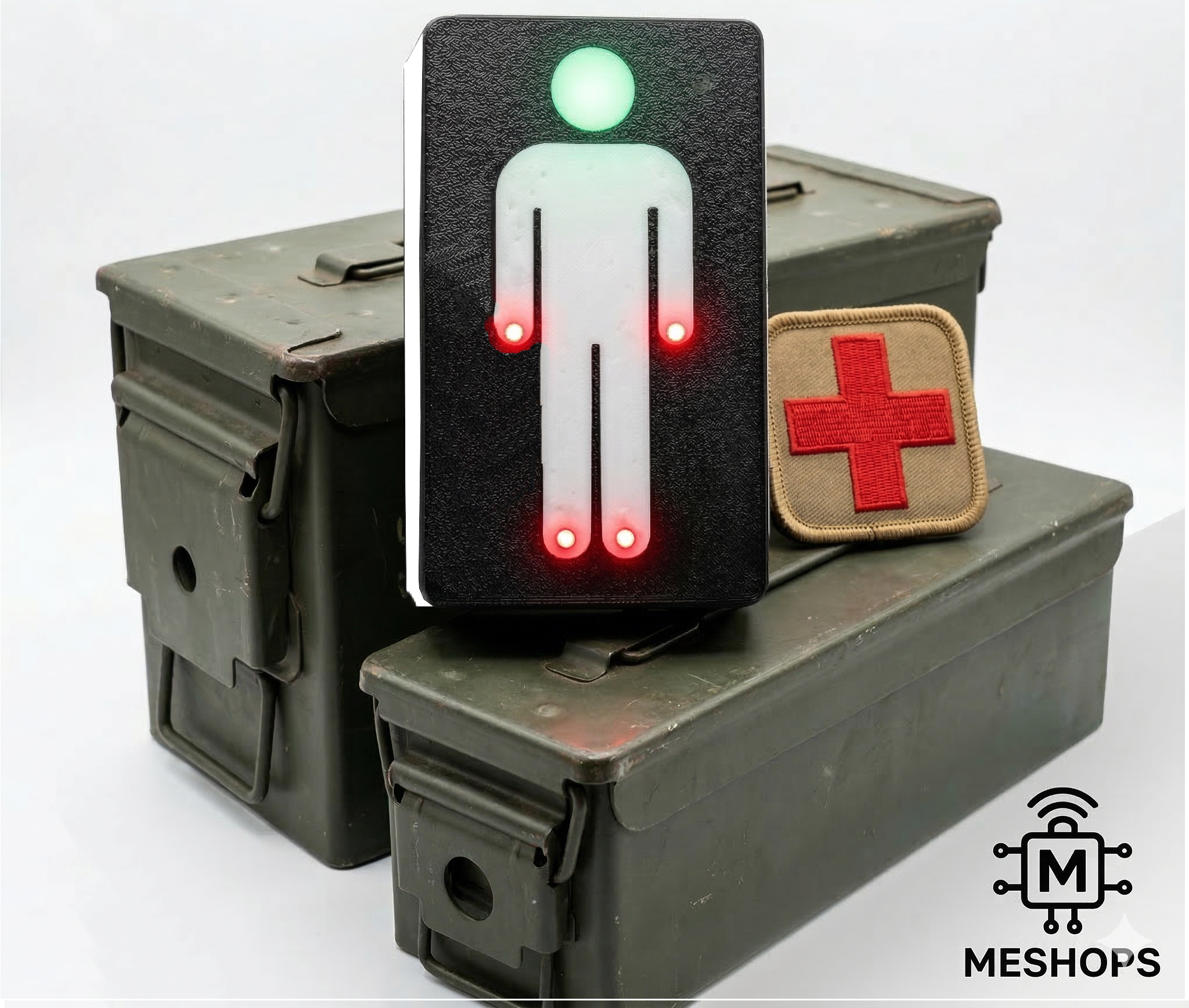 Boitier Medic - item airsoft electronique MeshOps